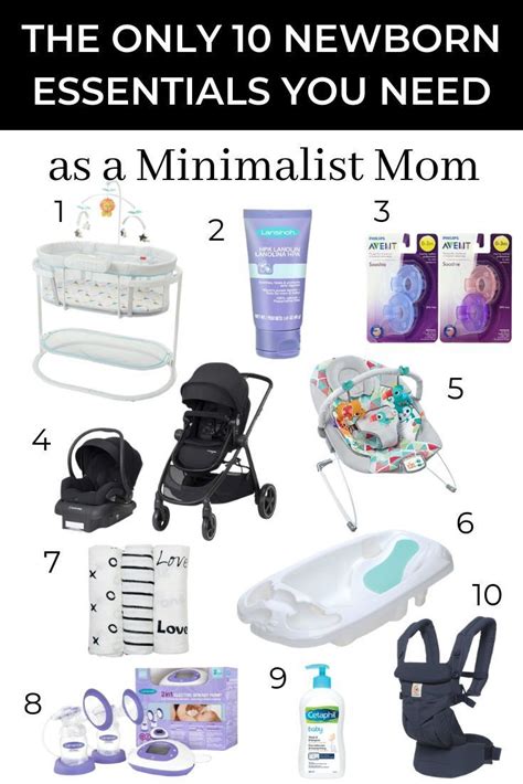 We've created the ultimate new baby essentials checklist to guide you through the process of picking out everything you'll need. The Only 10 Newborn Essentials You Need as a Minimalist ...