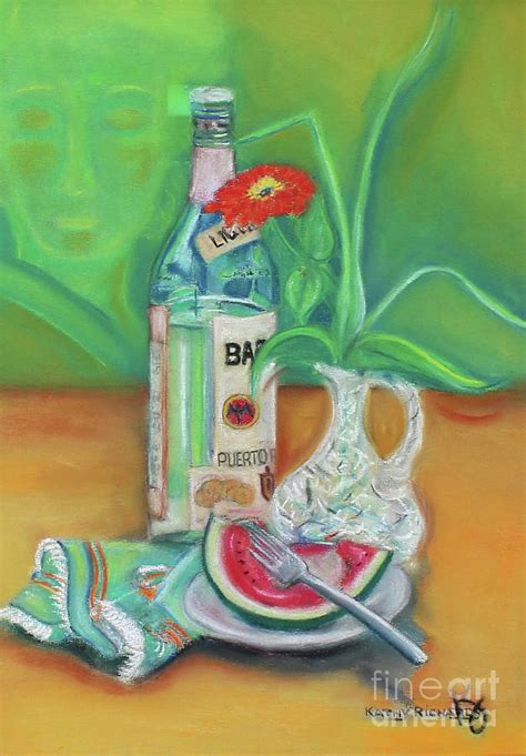 Summer Still Life Painting By Katherine Fishburn Pixels
