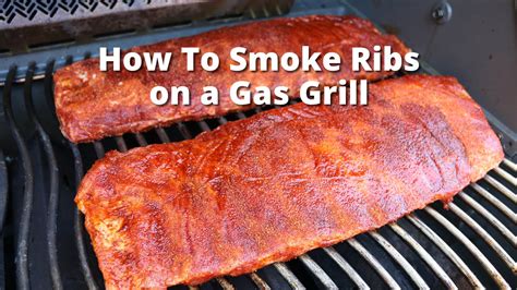 A smoker is not required to effectively smoke food. Gas Grill Ribs | Smoke Ribs On Gas Grill with Malcom Reed ...
