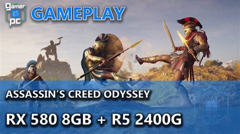 RX 580 8GB Ryzen 5 2400G Assassin S Creed Odyssey YouTube