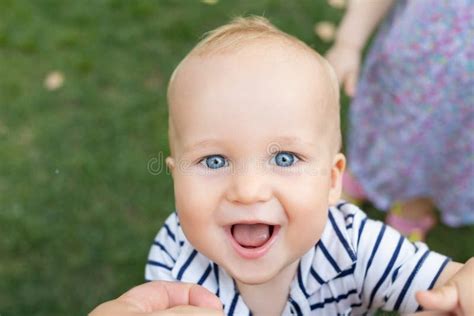 8260 Close Up Portrait Cute Caucasian Baby Boy Stock Photos Free