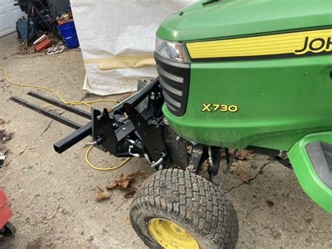 Front Pallet Forks X700 Green Tractor Talk