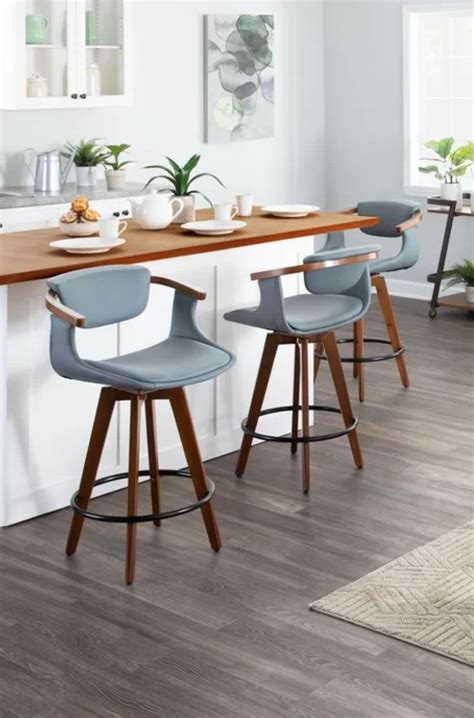Kitchen Island Chairs With Backs Counter Stools With Backs Island