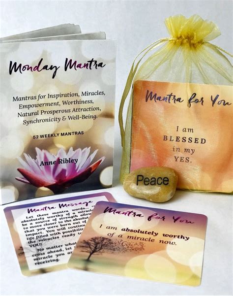 Monday Mantra Limited Edition Gift Bundle Mantras Energy Medicine