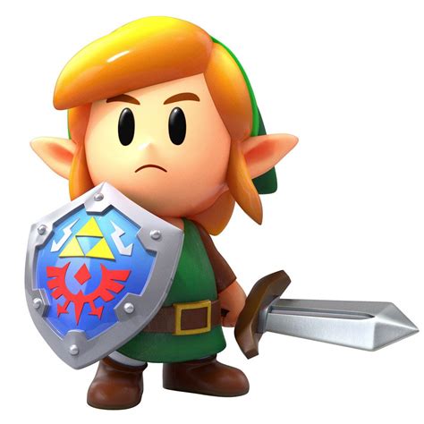 How To Draw Link From Links Awakening Draw Easy