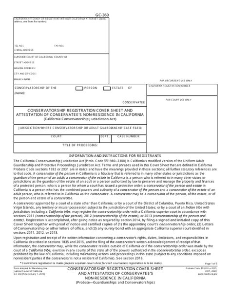 Form Gc 360 Fill Out Sign Online And Download Fillable Pdf