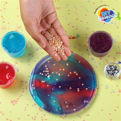 Diy Science Galaxy Glitter Slime Kit At Rs 549 Diy Toy In Vadodara