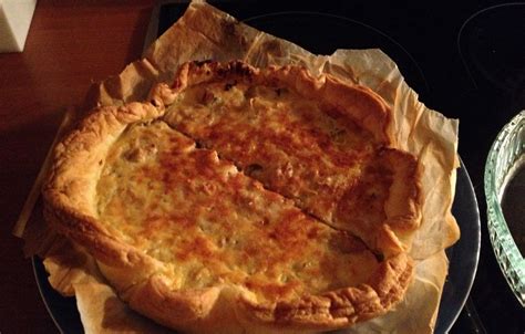 Tarte aux pommes de terre et au thon Recette de Tarte aux pommes de
