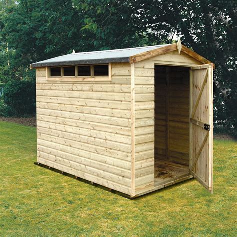 By building a handy wood shed from pallets, though, it's as easy as 1, 2, 6! 10X10 Security Cabin Apex Shiplap Wooden Shed | Departments | DIY at B&Q