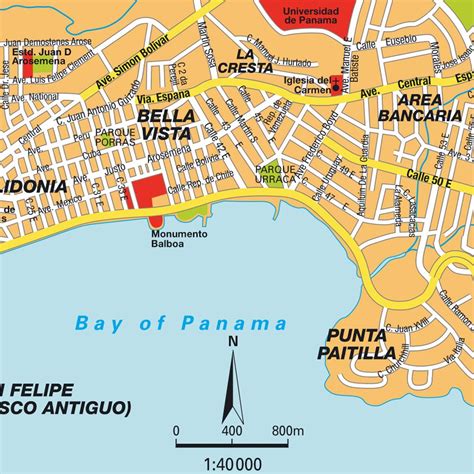 Mapas Da Cidade Do Panamá Mapasblog