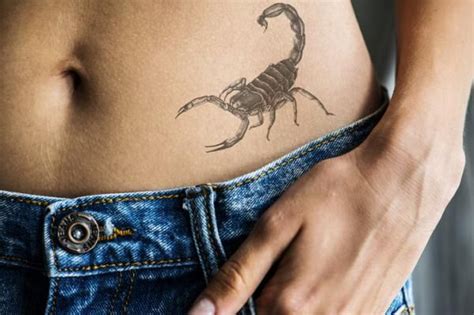 Scorpion Tattoos Meaning And Images In 2020 Lower Hip Tattoos Hip Tattoo Tattoos For Women