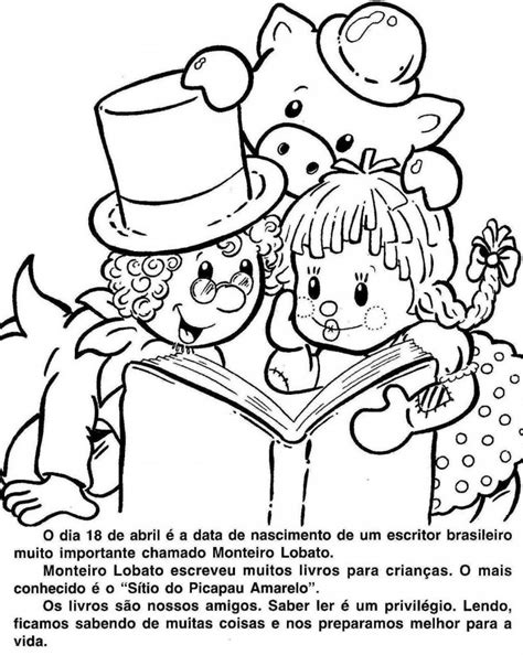 O livro didático é aquele que ajuda na formação pedagógica das pessoas. Dia Nacional do Livro Infantil - 18 de Abril - Atividades ...