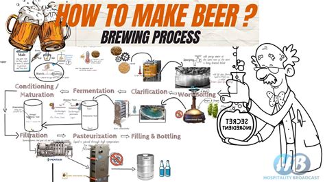 Beer Making Process Step By Step Brewing Process Beer Manufacturing