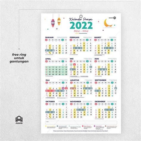 Kalender Islam 2022 Lengkap Dengan Puasa Zarakruwparrish