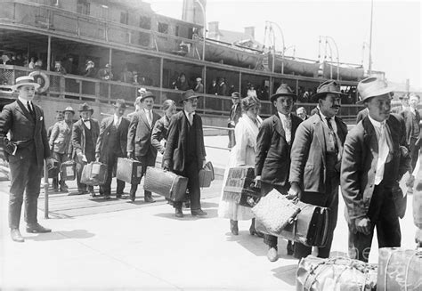 Immigrants Arriving In United States Photograph By Bettmann Fine Art