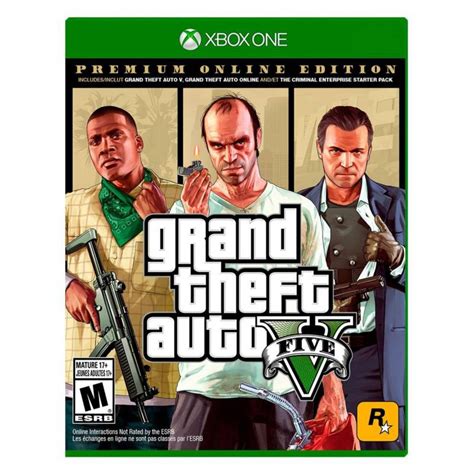 Microsoft Grand Theft Auto V Premium Online Edition X One