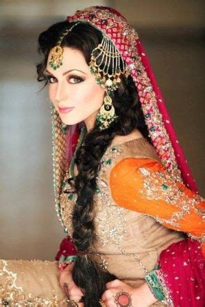 Pakistani Bridal Wedding Hairstyles Trend Stylesgap Com