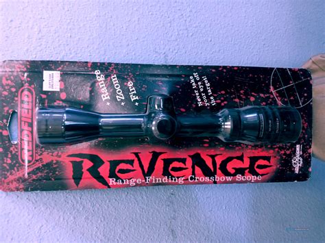 Redfield Revenge Range Finding Crossbow Scope For Sale