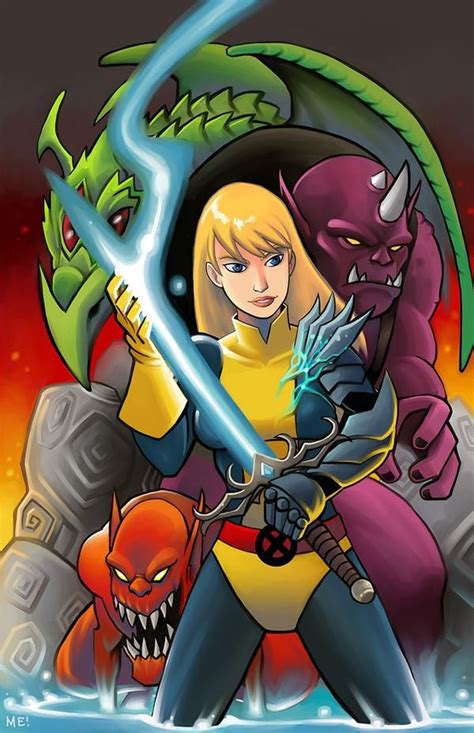 The marvel universe has hundreds of female characters. Magik by MasonEasley on DeviantArt | Character drawing ...