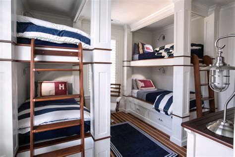 Cool Bunk Beds With Kids Room Design Rooms Light Wood Bed Railing