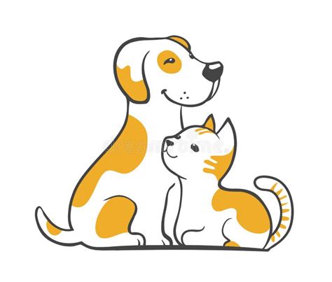 Cartoon Dog As Logo Of Pet Care Vector Illustration Stock Vector