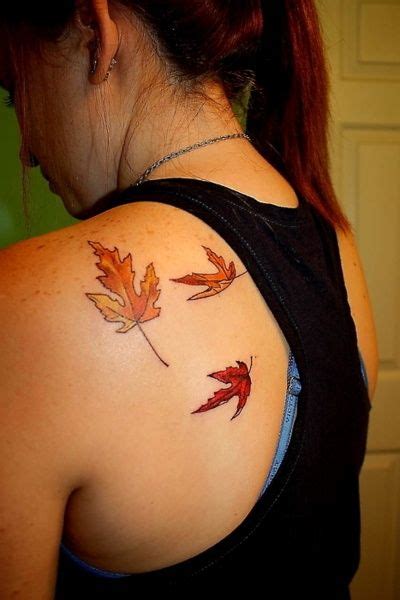 Autumn Leaves Tattoo Autumn Vanilla Picture Autumn Tattoos Autumn
