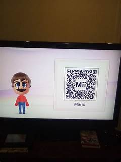Mario Mii Qr