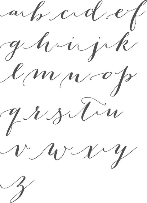Our font categories section has over 50,000 free fonts to view and download. How to use Calligraphy Fonts | Hand lettering alphabet ...