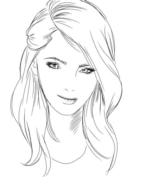 Character Design Pretty Girl Sketch Drawing Digital Art Cartooning