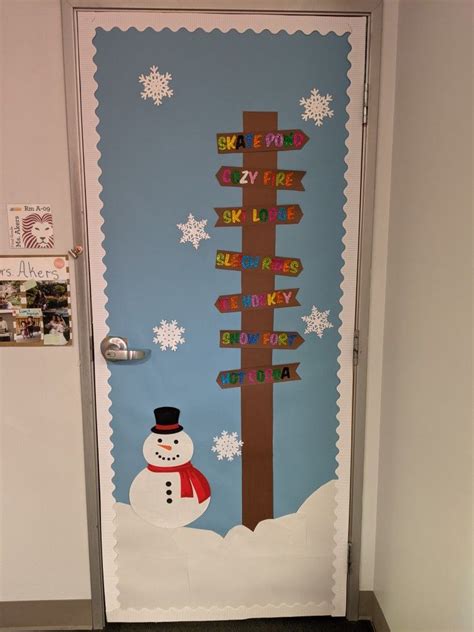 55 Amazing Classroom Doors For Winter And The Holidays Artofit