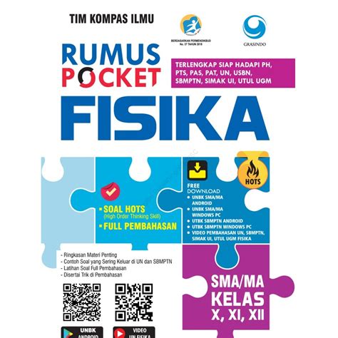 4 nama sekolah mata pelajaran rencana pelaksanaan pembelajaran (rpp) satuan pendidikan : Rumus Pocket Fisika Sma Kelas X Xi Xii