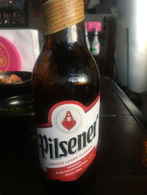 Pilsener De El Salvador Beers Of The World Beer Drinking Beer