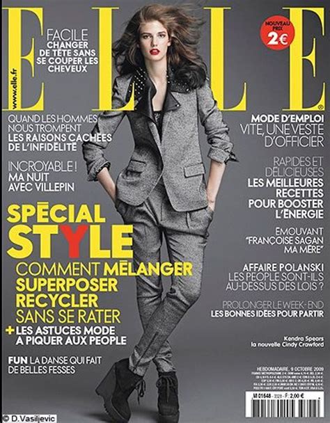 Couverture Elle Magazine 2009 Les Plus Belles Couvertures De Elle Elle