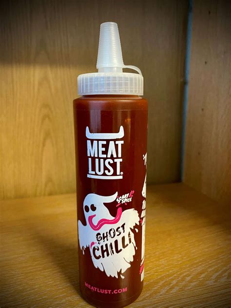 Ghost Chilli Sauce 200ml Squeezy Bottle Handcross Butchers Ltd
