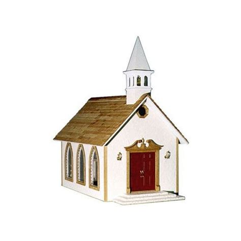 country church kit dollhouse miscellaneous furnishings