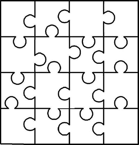 Editable thin stroke puzzle game piece. The Free SVG Blog: Puzzle Free SVG Download. Make anything ...