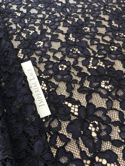 Blue Lace Fabric Guipure Lace Lace Fabric From Imperiallace Com
