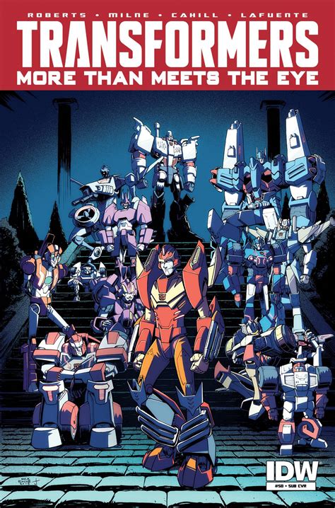 Transformers 50 And More Than Meets The Eye 50 Variant Covers