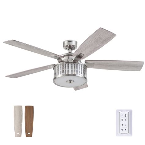 Buy Prominence Home 52 Saphina Shabby Chic Glam Ceiling Fan With