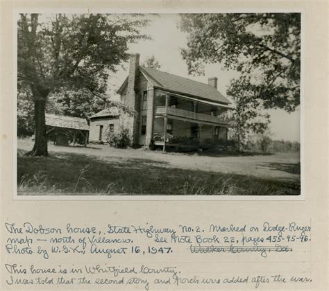 Dobson House, Whitfield County, GA