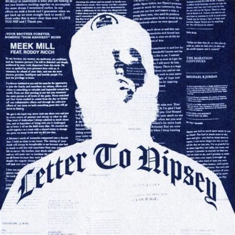 Meek mill took to his twitter to let fans know that he apologized to vanessa bryant amid the drama caused by a name drop of the late kobe bryant in his unreleased song. Meek Mill & Roddy Ricch Honor Nipsey Hussle With "Letter ...