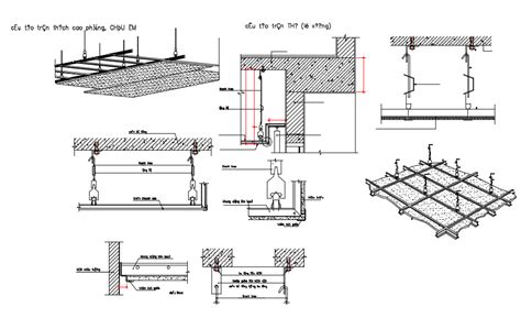 Ceiling Section Detail Drawing Home Mybios