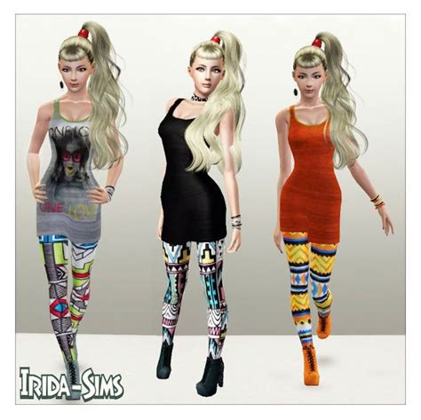 Irida Sims Light Clothes Sims 3 Sims
