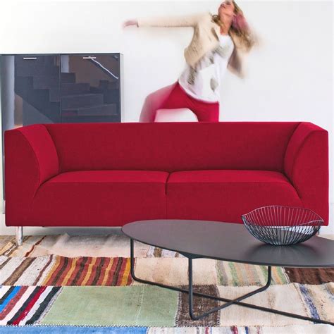 Montis Fox 3 Seat Sofa Modern Farbic Sofas Leather