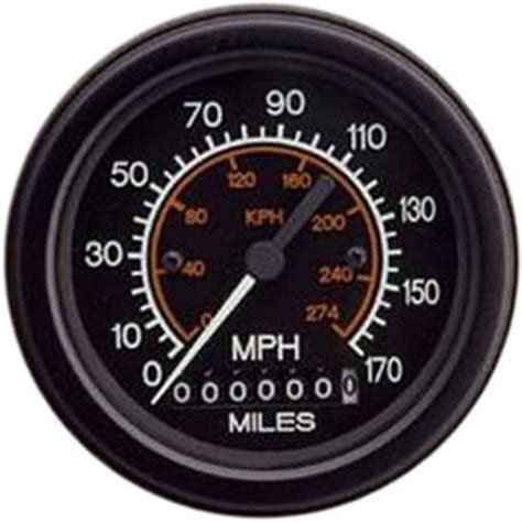 Isspro 3375 Inch Programmable Electric Speedometer 0 170 Mph W