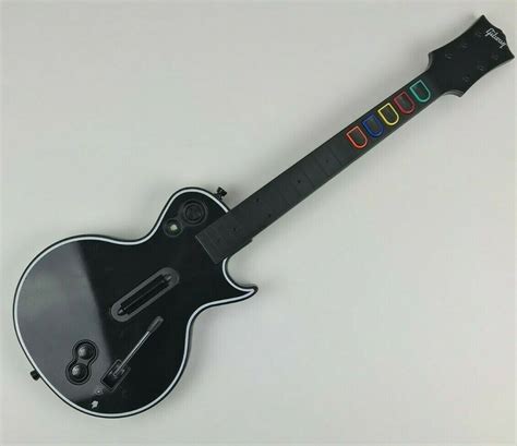 Redoctane Guitar Hero Les Paul Wireless Controller For Xbox 360 Black