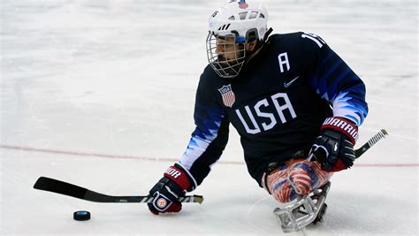 Tyler Carron Nikko Landeros Win Paralympic Sled Hockey Gold Medal