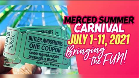 Merced Summer Carnival Coming To Merced County For 11 Nights Of Fun