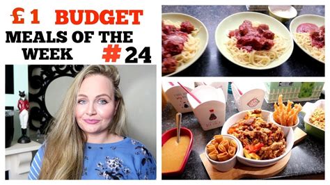 £1 ONE POUND MEALS/ BUDGET FAMILY MEAL IDEAS # 24 /Meals ...