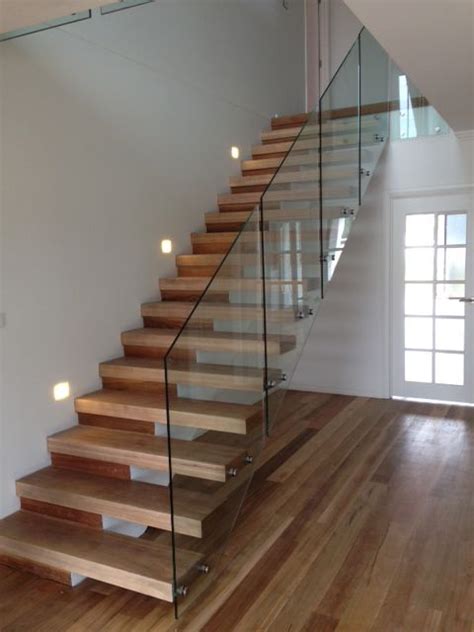 Pin by inna gerenshteyn on open riser stairs carpet in 2019 open treads with carpet uses oak and painted wood to create a stair carpet runners for open back stairs home. open riser stairs - Google Search | Glass railing stairs ...